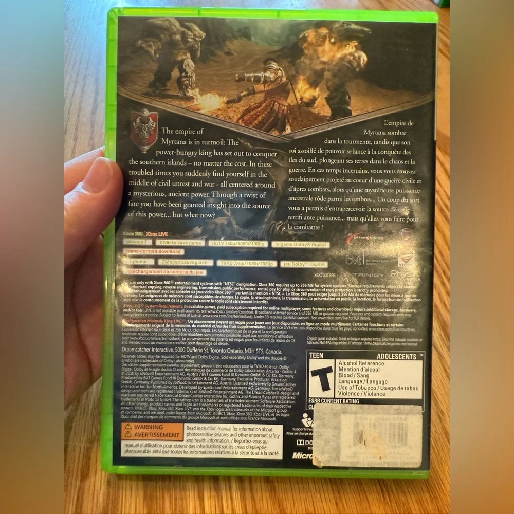 Arcania: Gothic 4 for Xbox 360